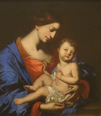Madonna und Kind von Pacecco De Rosa